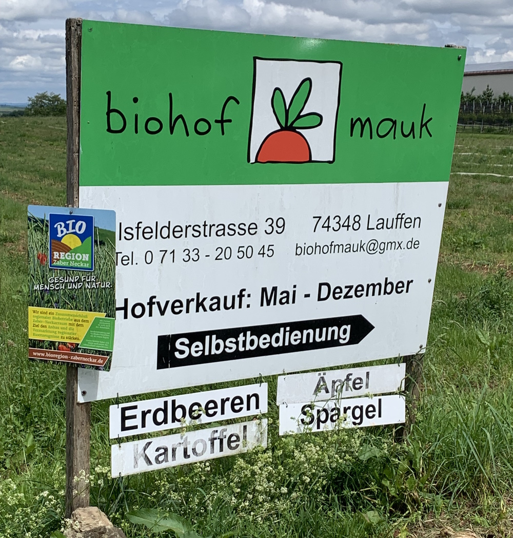 Wino Bio deine Biokiste regional unterwegs Biohof Mauk