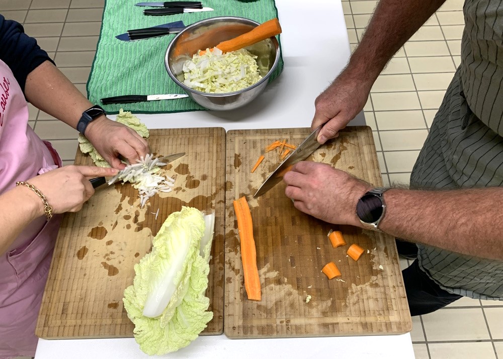 Wino Bio deine Biokiste Workshop Fermentieren schnippeln